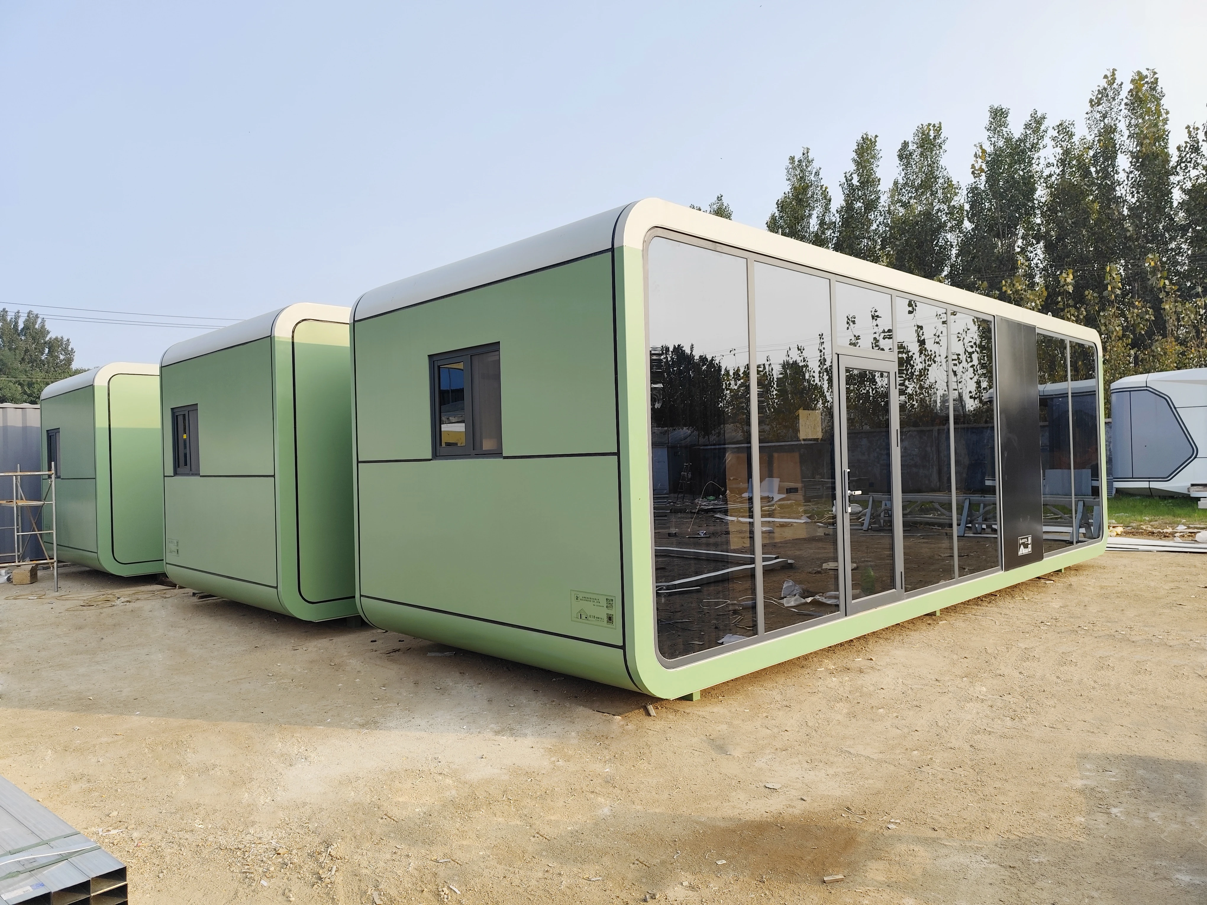 Detail de la cabine Apple 02