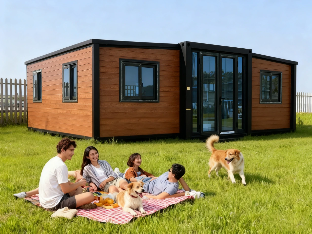 Maison pliable extensible